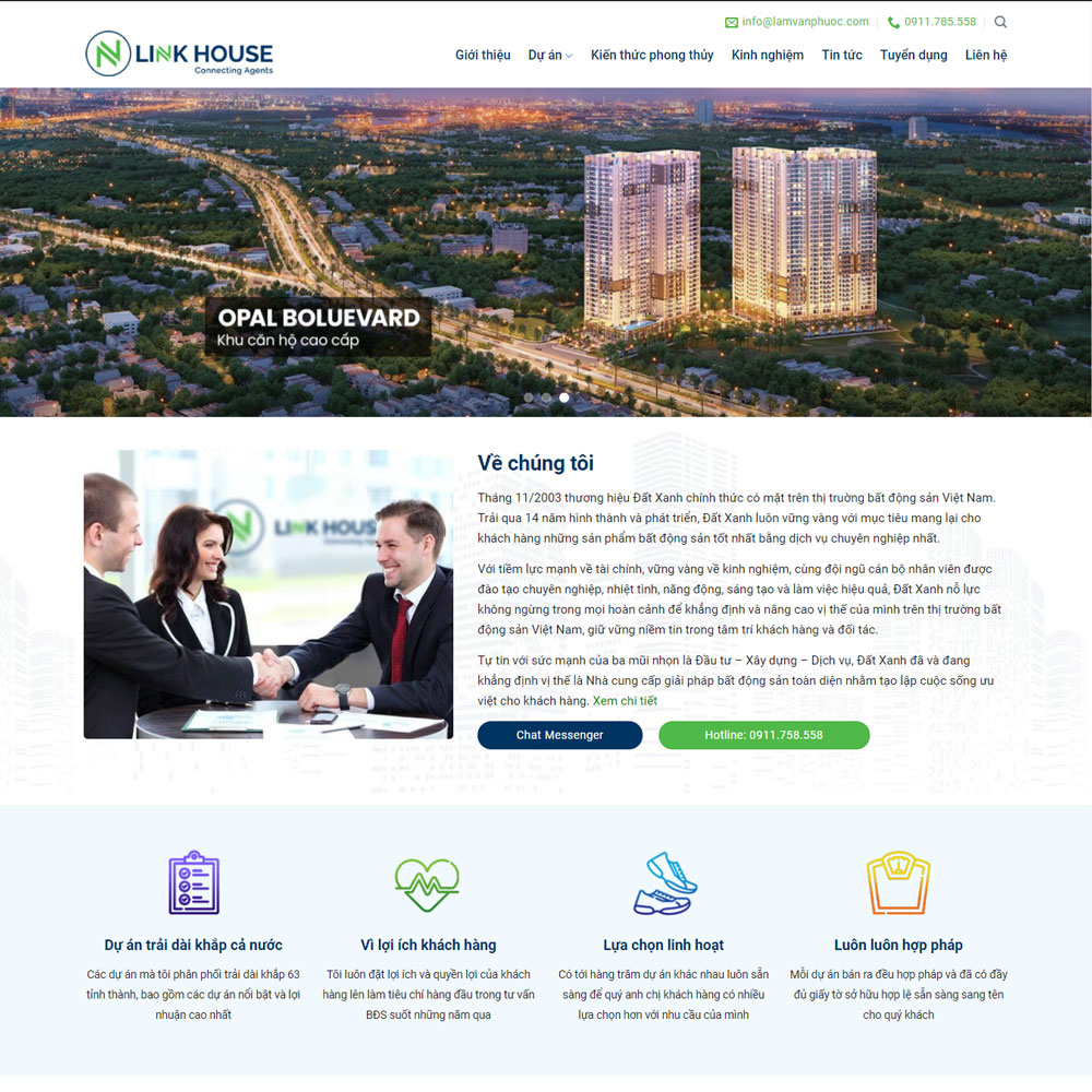 Theme Web Bất Động Sản 3 - Link House 1 theme-web-bat-dong-san-03