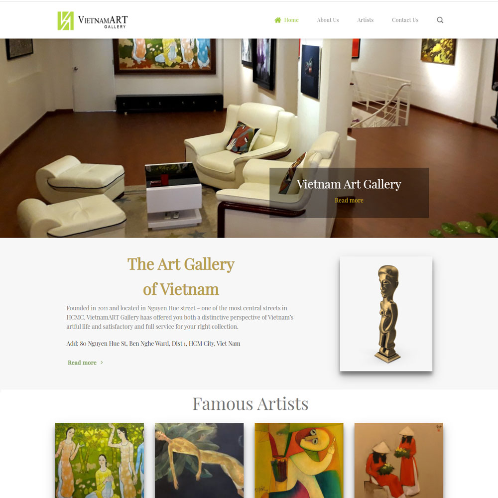 Theme Web Phòng Tranh - Art Việt Nam 1 theme-web-phong-tranh-co-truyen